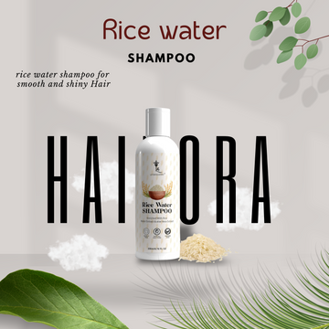 Rice Water Hair Shampoo, Paraben and Sulphate Free